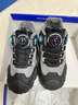 回力（Warrior）童鞋男童棉鞋加絨保暖冬季休閑鞋兒童二棉運動(dòng)鞋WZ-B071L 黑/灰33 曬單實(shí)拍圖