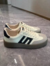 百麗復古拼色德訓鞋新款百搭簡(jiǎn)約運動(dòng)休閑鞋B2614AM5 米白 38 曬單實(shí)拍圖