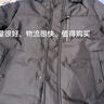 雪中飛鵝絨羽絨服男士短款脫卸帽加厚保暖休閑商務(wù)秋冬外套男裝180 曬單實(shí)拍圖