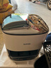 蘇泊爾（SUPOR）空氣炸鍋免翻面大容量雙旋鈕家用炸雞薯條機低油脂蒸汽嫩炸可視金屬內腔電炸鍋多功能烹飪烤箱 KD50D812 5L 液晶彩屏觸控 曬單實(shí)拍圖