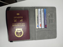 有時(shí)光護照夾收納包錢(qián)包證件防盜刷卡包保護套零錢(qián)銀行卡套出國便攜灰色 曬單實(shí)拍圖