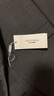 利郎【雙彈西服】西服套裝男格紋仿羊毛商務(wù)正裝西裝深灰175 曬單實(shí)拍圖