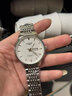 LOGEINS瑞士浪LongIes琴手表男士機械表原裝進(jìn)口超薄專(zhuān)用26新款十大名表 L666本色白面-官方標配 進(jìn)口機芯 42mm 直徑 曬單實(shí)拍圖
