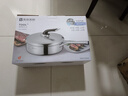美瓏美利TOOL+深煎鍋24cm 食品級不銹鋼家用煎鍋三層加厚不挑爐灶 深煎鍋24cm 曬單實(shí)拍圖