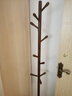 棲音閣實(shí)木衣架落地臥室衣帽架客廳掛衣服架子落地衣架家用立式掛包架 曬單實(shí)拍圖