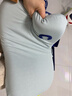 可韻（CORY）兒童枕頭寶寶嬰兒學(xué)生可水洗透氣1-3-6-12歲硅膠枕頭護脊 嬰童藍 曬單實(shí)拍圖