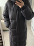 太平鳥(niǎo)女裝羽絨服連帽泡芙冬保暖面包服外套 黑色2長(cháng)款 L 曬單實(shí)拍圖