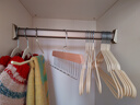 四萬(wàn)公里 衣架家用衣掛防滑無(wú)痕晾衣架子衣服架大衣衣?lián)巫痈蓾駜捎?20支白 曬單實(shí)拍圖