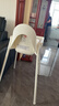 宜家（IKEA）ANTILOP安迪洛高腳椅寶寶餐椅嬰兒餐椅兒童椅學(xué)坐椅多功能椅子 白色含托盤(pán) 曬單實(shí)拍圖