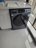 Haier海爾12公斤滾筒洗衣機全自動(dòng)大容量超凈洗1.12洗凈比525mm大筒徑變頻節能除菌螨筒自潔童鎖統帥 洗烘一體+蒸汽除菌+除毛洗+超凈洗+雙渦旋自清潔 曬單實(shí)拍圖