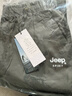 JEEP SPIRIT吉普休閑褲男工裝褲春夏加大碼褲子男寬松直筒純棉長(cháng)褲中老年男裝 深灰色+軍綠色 L(建議135斤-150斤 曬單實(shí)拍圖