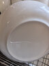 京東京造骨瓷盤(pán)子 菜盤(pán)碟子家用中式餐具盤(pán)碟套裝8英寸深盤(pán)6只裝 曬單實(shí)拍圖