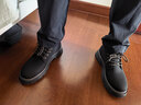 Jeep吉普男靴春秋季中筒復古大黃靴英倫潮流戶(hù)外工裝靴韓版馬丁靴 曬單實(shí)拍圖
