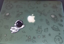 帝伊工坊蘋(píng)果Macbook Air13.6英寸M4/M3/M2筆記本保護殼適用蘋(píng)果air13電腦超薄保護套個(gè)性磨砂宇航員A3113 曬單實(shí)拍圖