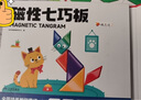 時(shí)光學(xué)幾何磁力積木玩具一年級教具七巧板拼圖3-6歲男孩女孩生日禮物 曬單實(shí)拍圖