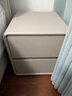 喜臨門(mén)床頭柜家具現代簡(jiǎn)約臥室收納儲物邊柜子置物架XG2506 云霧米 曬單實(shí)拍圖