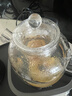 樸原良品耐熱玻璃茶壺茶具養生壺泡茶壺高硼硅玻璃家用辦公蒸煮兩用茶壺 羽沸壺滿(mǎn)容1200ml【有內膽】 曬單實(shí)拍圖