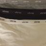 ubras平角純棉內褲女7A抗菌加長(cháng)襠防走光包臀四角女士短褲 黑色+中花灰色+白色 3條 M 曬單實(shí)拍圖