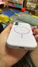 斯幻柯適用蘋(píng)果17手機殼液態(tài)硅膠iPhone17手機殼17磁吸蘋(píng)果17保護套純色Magsafe高級簡(jiǎn)約全包ai按鍵紫 曬單實(shí)拍圖