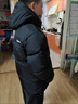 鴨鴨【高充絨】羽絨服男士短款加厚2025年冬季新款面包服防寒保暖外套 黑色 【197-255g充絨】 L 【建議125-150斤】 曬單實(shí)拍圖