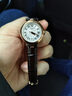 天梭（TISSOT）手表 小美人系列女表 瑞士石英女士皮帶腕表時(shí)尚表新年禮物 曬單實(shí)拍圖