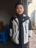 駱駝兒童三合一沖鋒衣保暖兩件套防風(fēng)防水外套戶(hù)外中大童男女童 曬單實(shí)拍圖