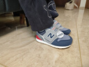 NEW BALANCE 童鞋小中童0-7歲新款拼接透氣舒適防滑休閑軟底跑步運動(dòng)鞋996 藍色/灰色996RN3 25 （腳長(cháng)14.5cm ） 曬單實(shí)拍圖