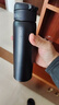 京東京造保溫杯 水杯子男女兒童學(xué)生316不銹鋼【一鍵彈蓋】黑色480ml 曬單實(shí)拍圖