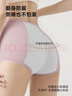 貓人（MiiOW）女生內褲女士純棉生理期內褲防漏10A抗菌三角褲短褲衩打底褲女 曬單實(shí)拍圖