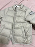 ASK JUNIOR童裝兒童羽絨服冬裝男童女童輕薄保暖小童內搭新年外套 卡其色 曬單實(shí)拍圖