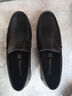 蜘蛛王男士皮鞋春秋新透氣軟底商務(wù)一腳蹬休閑豆豆鞋男 22731 黑色 39 曬單實(shí)拍圖