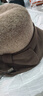 啄木鳥(niǎo)（TUCANO）新款秋冬天逛街帽子女款卷邊媽媽保暖毛呢盆帽赫本風(fēng)洋氣優(yōu)雅禮帽 咖啡色 均碼 54-59cm 曬單實(shí)拍圖