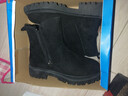 回力（Warrior）官方女鞋雪地靴子女冬季中筒休閑女靴皮毛加絨棉鞋保暖鞋 黑色39 曬單實(shí)拍圖