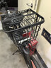 美利達捷安特通用山地車(chē)加大車(chē)筐后車(chē)筐學(xué)生置物筐車(chē)籃子后貨架筐 帶蓋車(chē)筐+配件 曬單實(shí)拍圖