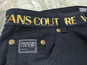 VERSACE JEANS COUTURE范思哲【禮物】男士裝飾束口牛仔褲 曬單實(shí)拍圖