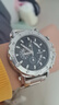 柏達茄瑞士正品男士手表多功能時(shí)尚夜光潮流防水高檔日歷手表男款石英表 892銀殼藍面鋼帶款 47mm 曬單實(shí)拍圖