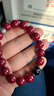 普陀山高含量朱砂手串紫金砂本命佛925銀手鏈轉運珠情侶生日禮物 曬單實(shí)拍圖