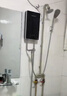 志高（CHIGO）即熱式電熱水器 5500W變頻速熱小廚寶智能恒溫洗澡免儲水超薄出租房家用黑色包安裝KBR-F60_F60 曬單實(shí)拍圖