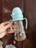 Grosmimi格羅咪咪吸管杯嬰兒童水杯PPSU進(jìn)口牛奶直飲杯子奶瓶6月1-3歲以上 藍氣球(重力球+直管) 300ML 曬單實(shí)拍圖