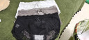 都市麗人蕾絲網(wǎng)紗內褲女生法式緞面性感2026新款夏季薄款蠶絲襠女士三角褲 曬單實(shí)拍圖