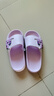 小馬寶莉兒童拖鞋女夏款中大童防滑寶寶軟底涼拖鞋 紫悅230碼 曬單實(shí)拍圖