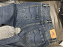 Lee經(jīng)典五袋款舒適中腰錐形中深藍男牛仔褲 中深藍色 29 曬單實(shí)拍圖