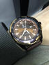 POEDAGAR瑞士正品男士手表韓版夜光潮流防水商務(wù)日歷新款手表男士石英腕表 C103黑殼棕面皮帶款 48mm 曬單實(shí)拍圖