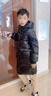 G.duck小黃鴨兒童中長(cháng)款羽絨服冬季5-15歲男女童加厚中大童外套冬裝衣服 男童黑色 150 cm適合140-150cm年齡9-10歲 曬單實(shí)拍圖