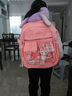 卡樂(lè )星2025新款女童小學(xué)生書(shū)包三到六一年級二女孩兒童女生輕便減負護脊 小號仙女粉(不含補習袋) 曬單實(shí)拍圖