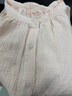 古今（GUJIN）純棉100%泡泡紗長(cháng)袖睡衣女春秋新款家居服可外穿大碼睡褲套裝XL 曬單實(shí)拍圖
