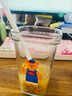GLASSLOCK&wigglewiggle聯(lián)名款卡通印花玻璃水杯家用手提新款杯子 【380ml】Bear 曬單實(shí)拍圖