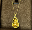 金至尊（3DG Jewellery）時(shí)來(lái)運轉黃金吊墜足金999古法葫蘆掛墜不含項鏈男女新年禮物計價(jià) 小板-金重4.36克-PF21001324 曬單實(shí)拍圖