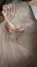 巴拉巴拉童裝女童連衣裙網(wǎng)紗公主裙拼接紅色新年拜年服女童裙 曬單實(shí)拍圖