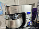 康佳（KONKA） 廚師機家用智能定時(shí)和面機小型揉面機全自動(dòng)鮮奶蓋機打發(fā)奶油臺式打蛋器攪拌機直流電機KM-917A 智能款【輕音定時(shí)】升級304和面鉤 5L 曬單實(shí)拍圖